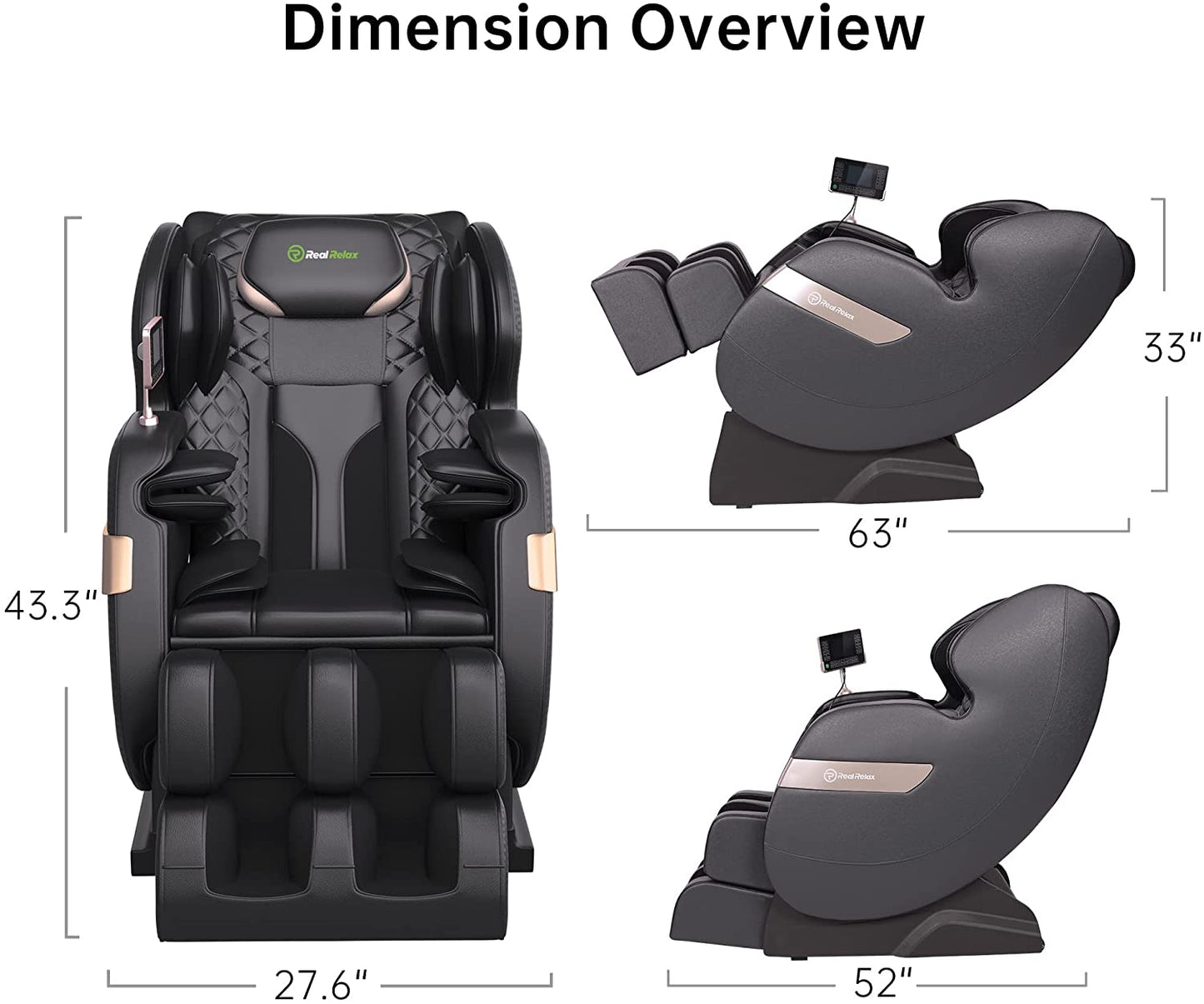 Real Relax Massage Chair Real Relax® 2022 Favor-03 ADV Massage Chair