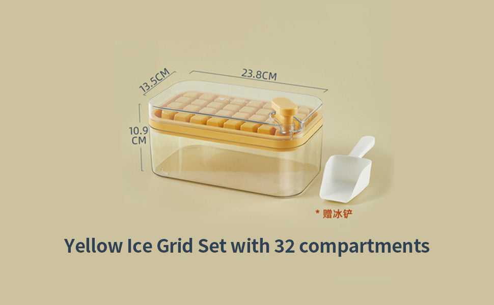 Pressed ice cube mold